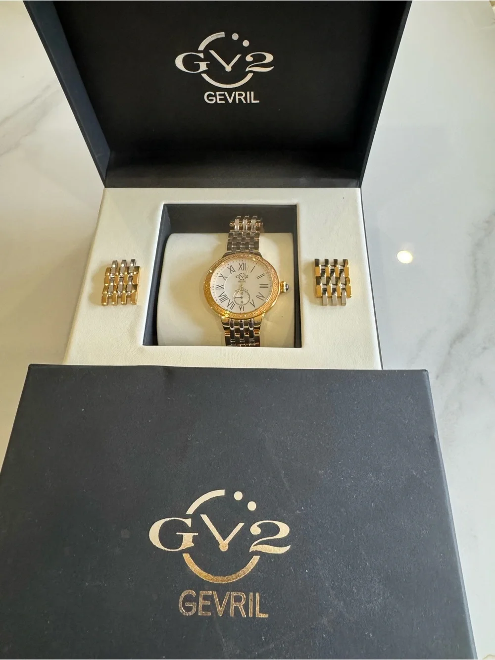 Gevril GV2 Astor limited edition two tone women’s watch